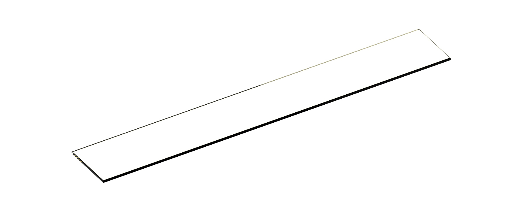 Glass shelf
