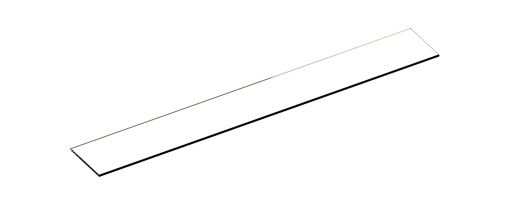 Glass shelf
