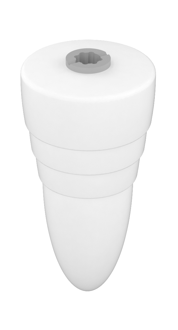 Opal glass soap container