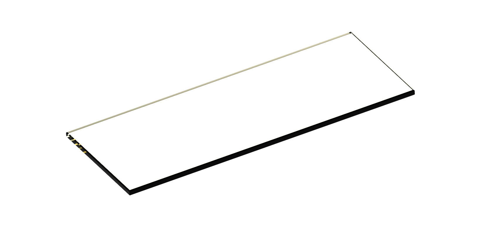 Glass shelf