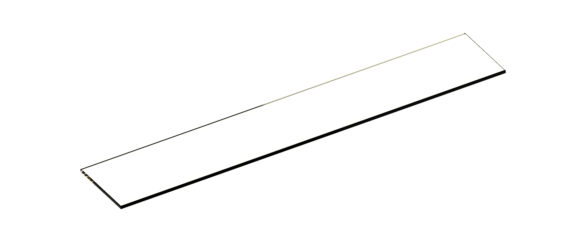 Glass shelf