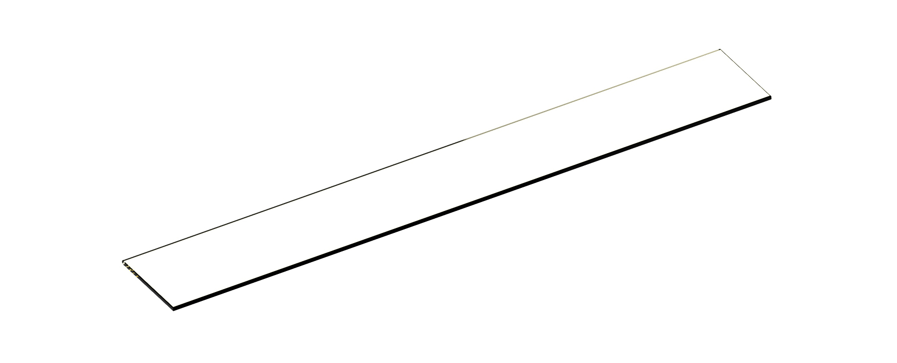 Glass shelf
