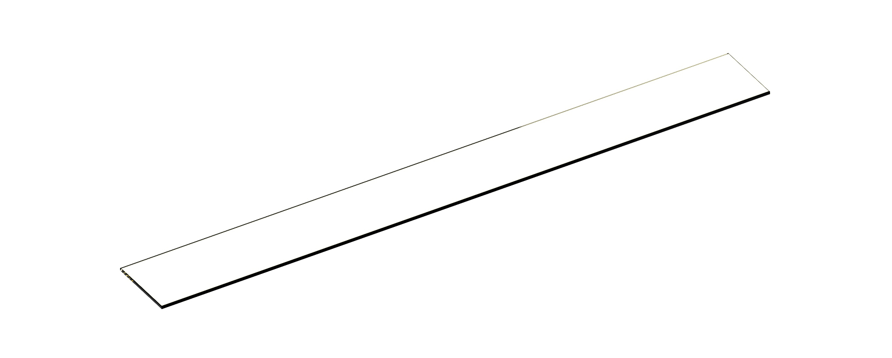 Glass shelf