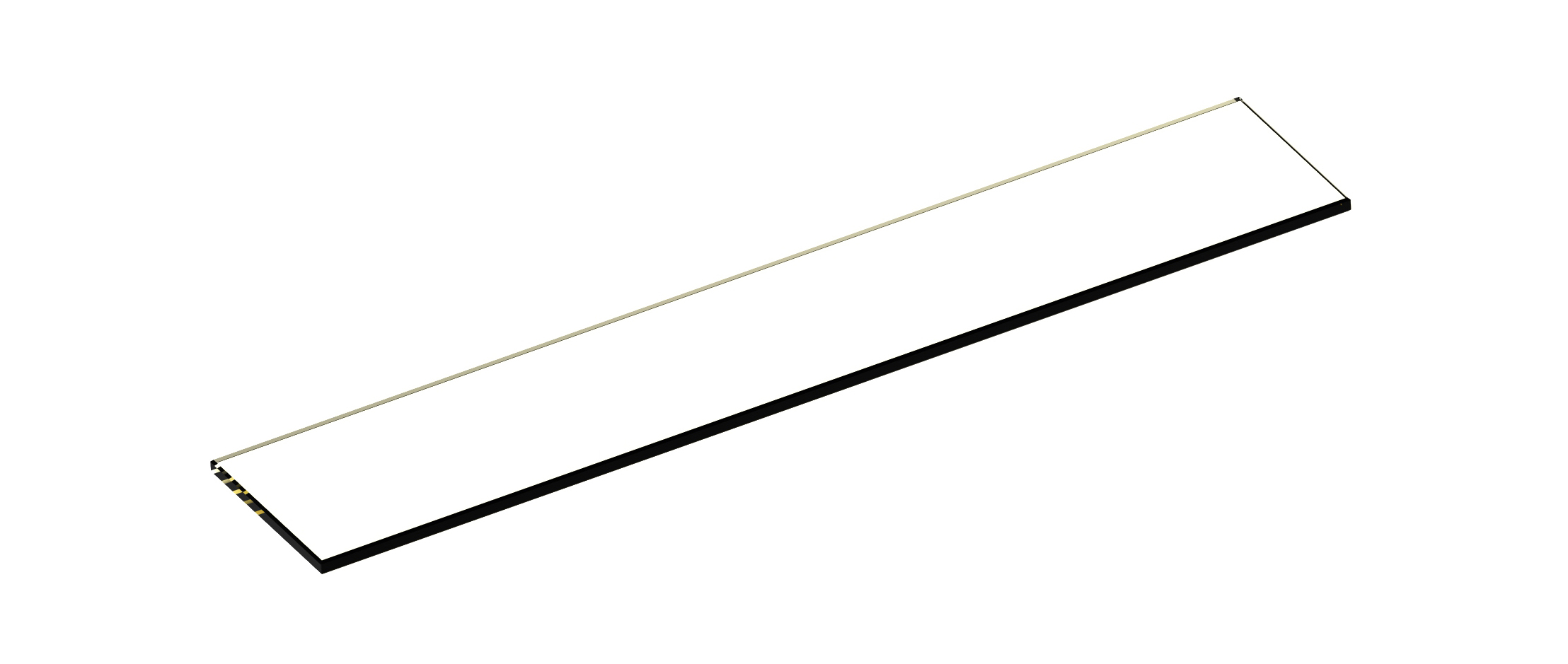 Glass shelf