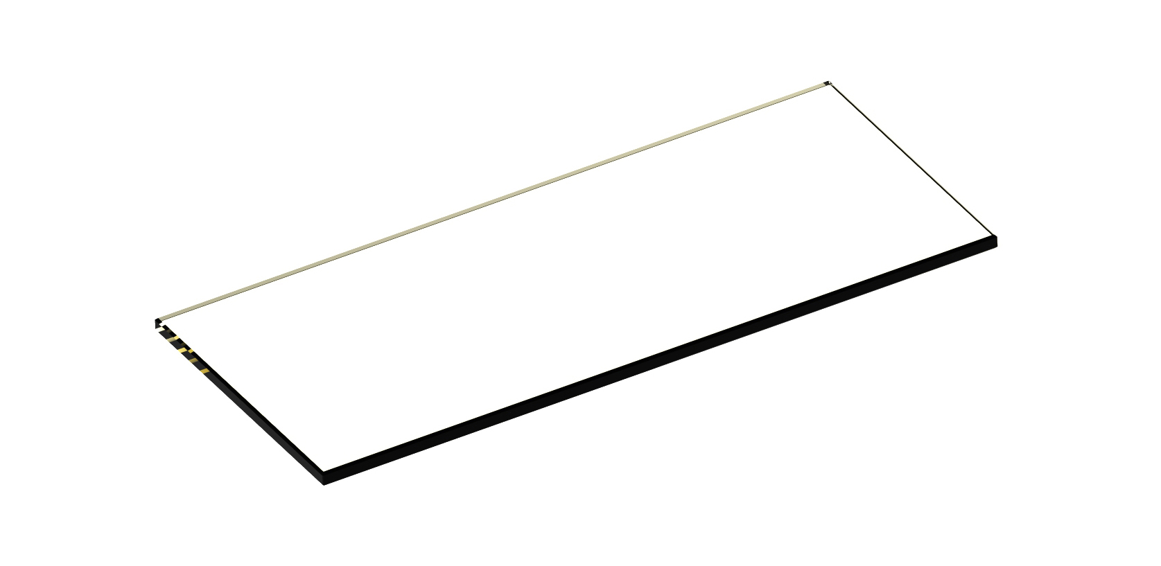 Glass shelf