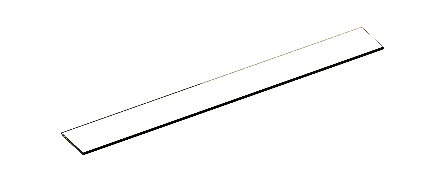 Glass shelf