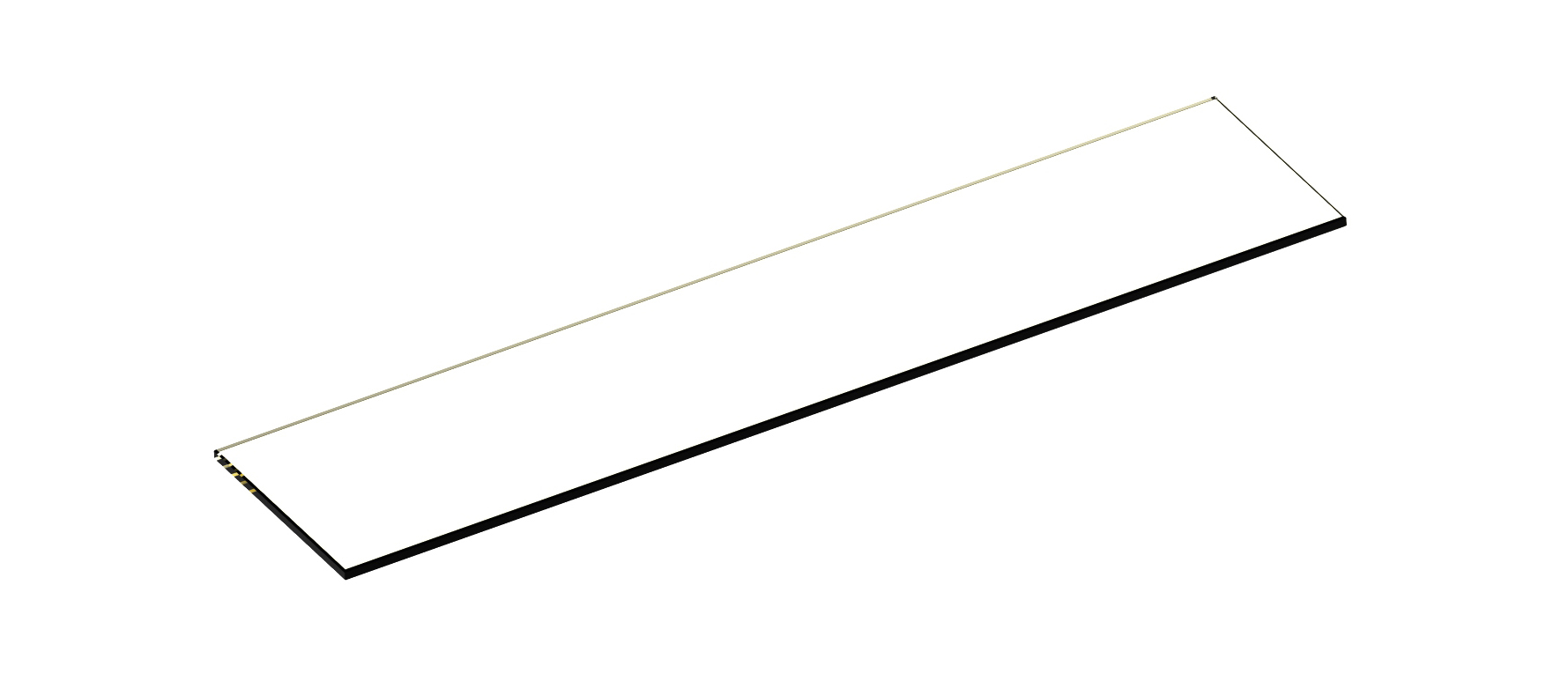 Glass shelf