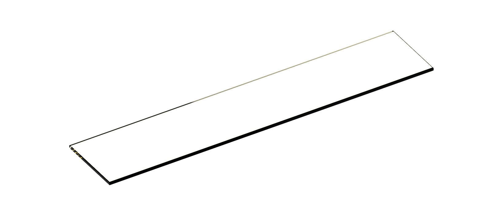 Glass shelf
