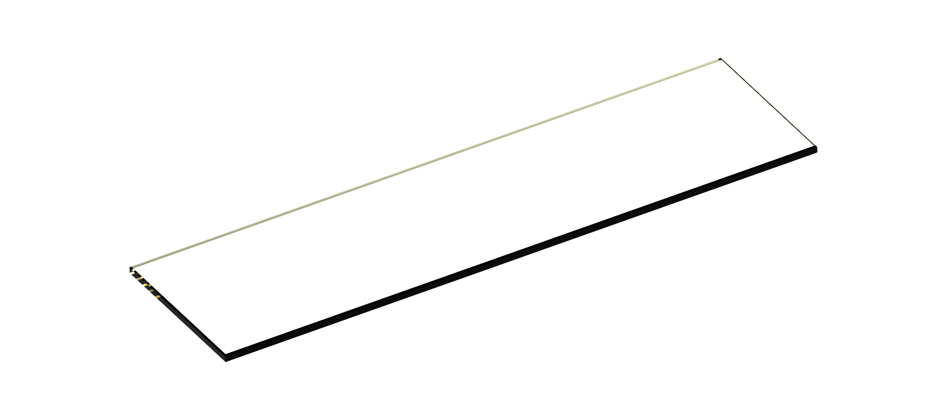 Glass shelf