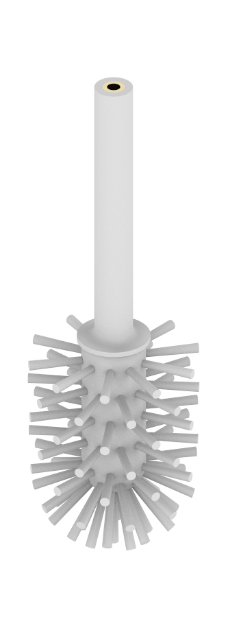 Toilet brush head