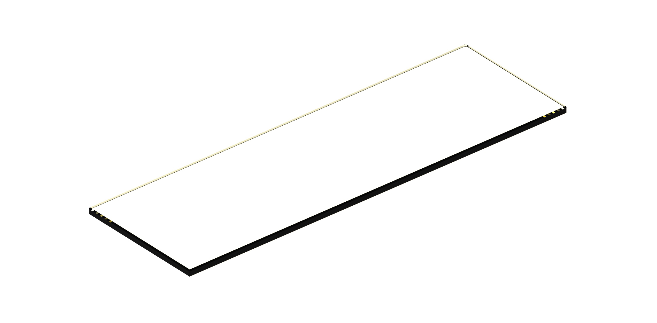 Glass shelf