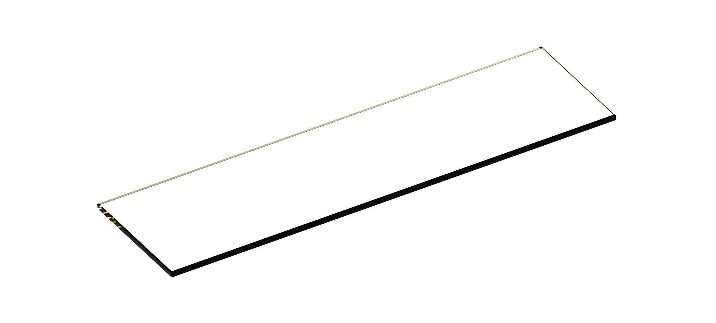 Glass shelf