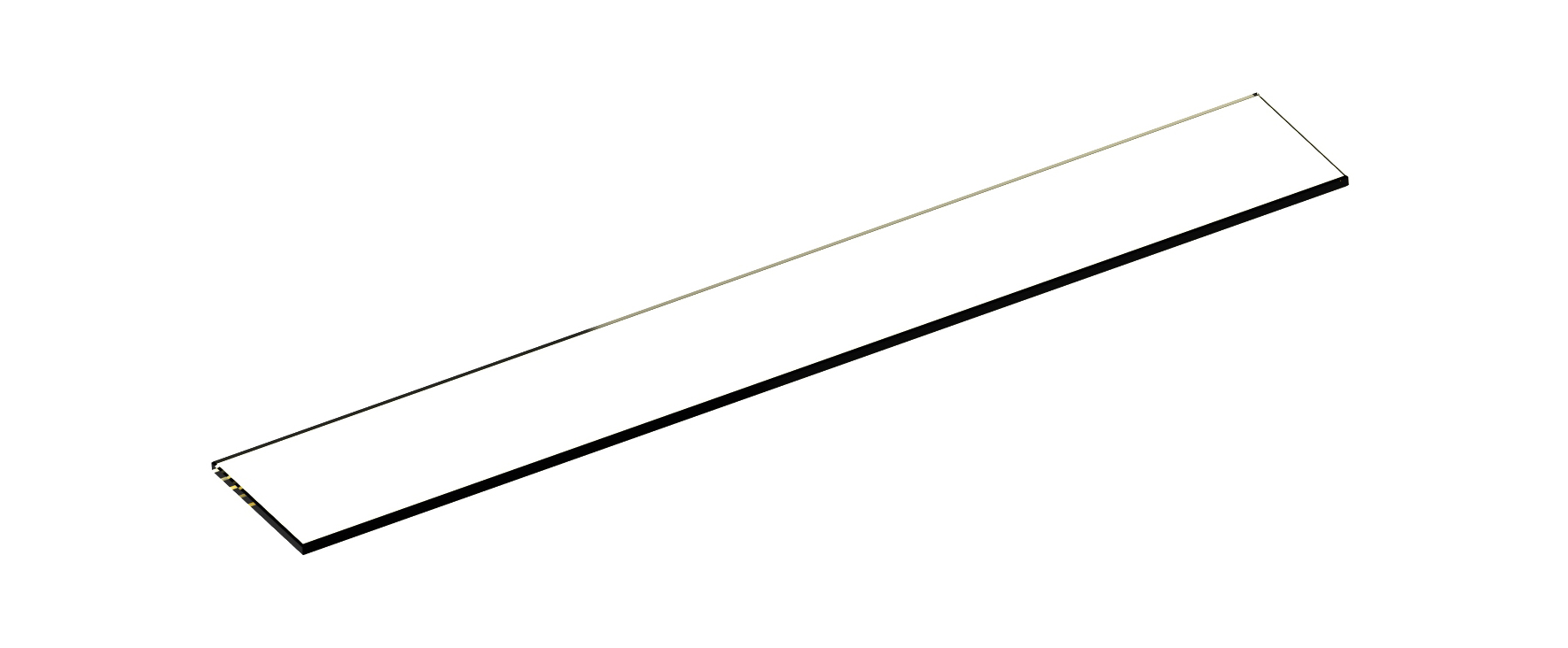 Glass shelf
